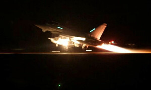 US, Britain carry out strikes against Houthis in Yemen, officials say
