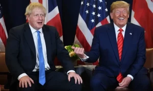 &rdquo;دنیا یہی چاہتی ہے&ldquo; انتخابی دوڑ میں ٹرمپ کی واپسی سے بورس جانسن بھی پُرامید