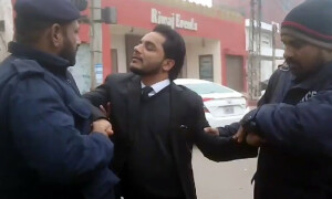 مریم اورنگزیب کو دیکھ کر &rsquo;چور چور&lsquo; کے نعرے لگانے والا وکیل گرفتار