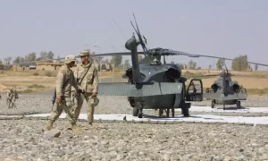 At least a dozen missiles target US forces at Iraq&rsquo;s Ain al-Asad air base