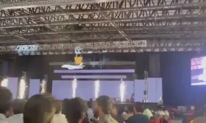 Tech CEO falls to death while making entrance at company party
