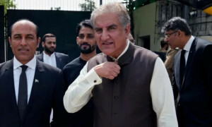 دفعہ 144 کی آڑ میں ہمارے امیدواروں اور کارکنوں کو گرفتار کیا جائے گا، شاہ محمود قریشی