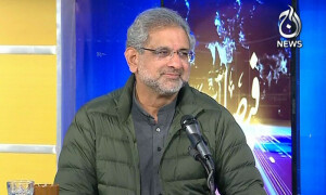 ن لیگ کے ساتھ نہیں ہوں، اپنی جماعت کی سیاست سے اتفاق نہیں کرتا، شاہد خاقان عباسی