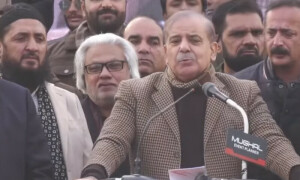 جو نہیں چاہتے تھے ملک ترقی کرے، نوازشریف کی حکومت کا تختہ الٹ دیا، شہباز شریف
