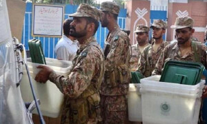 الیکشن کے دوران فوج 5 دن تعینات رہے گی، نوٹیفکیشن جاری