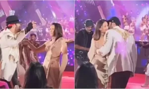 رنبیر اور عالیہ نے &rsquo;جمال کودو&lsquo; سے فلم فیئر کی محفل لُوٹ لی