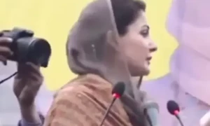 کیا مریم نواز کی ریلی میں پی ٹی آئی کا گانا چل گیا تھا؟