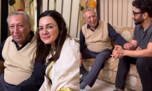 بیٹی کے پیغام کے بعد فیصل قریشی اور ثناء طلعت حسین سے ملاقات کرنے پہنچ گئے