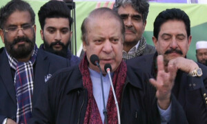 عمران خان کو اقتدار جاتا نظر آیا تو اس نے پاکستان پر حملہ کردیا، نواز شریف
