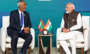 مودی سرکار مالدیپ میں اپنا فوجی عملہ بدلنے پر رضامند