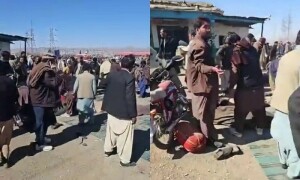 پشین: پی بی 47 میں آزاد امیدوار کے دفتر کے قریب دھماکہ، 17 افراد جاں بحق