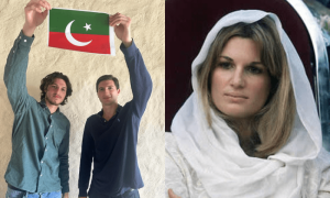 عمران خان کے دونوں بیٹے بھی پاکستانی انتخابات کی مہم میں شامل