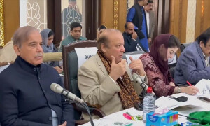 نواز شریف نے آزاد امیدواروں سے رابطے کیلئے کمیٹی قائم کردی، فضل الرحمان سے بھی رابطہ