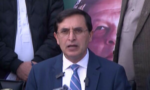 جن علاقوں میں رزلٹ ڈکلیئر نہیں، وہاں کل آر او دفتر کے سامنے احتجاج کریں گے، بیرسٹر گوہر