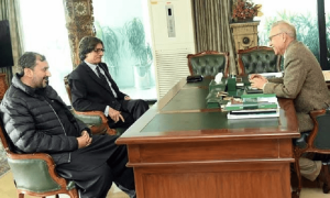 صدر عارف علوی سے پی ٹی آئی رہنماؤں کی ملاقات
