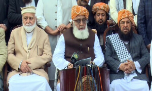 افغانستان میں استحکام کی کوشش پر ہرایا گیا، مولانا فضل الرحمان کا بیانیہ