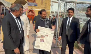 حلیم عادل شیخ کو جیل کراچی سے رہا کردیا گیا