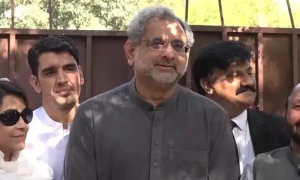 فارم 47 نے فارم 45 کو پچھاڑ دیا، کوئی خود کو اقتدار کے لائق نہیں سمجھ رہا، شاہد خاقان عباسی