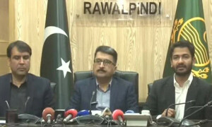 راولپنڈی ڈویژن کے کمشنر اور ڈپٹی کمشنرز کی پریس کانفرنس، چٹھہ کے الزامات مسترد