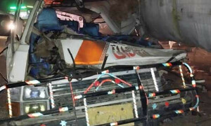 دنیاپور میں مسافر وین کی ٹریکٹر ٹرالی سے ٹکر، 6 افراد جاں بحق