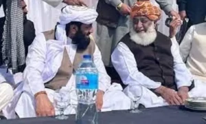 جے یو آئی نے پارلیمنٹ میں ن لیگ کے مقابلے کا اعلان کردیا
