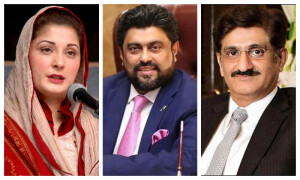 مریم نواز، مراد علی شاہ اور کامران ٹیسوری کی شہباز شریف کو وزیراعظم بننے پر مبارکباد
