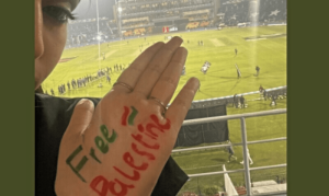 پی ایس ایل: فلسطین کی حمایت میں بینرز کے ساتھ اسٹیڈیم میں داخلے پر پابندی کی درخواست خارج
