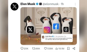 Meme fest starts as Facebook, Instagram go down