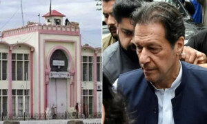 عمران اور بشریٰ بی بی کی ضمانت کا معاملہ، اڈیالہ جیل کے سپرنٹنڈنٹ کو توہین عدالت کا نوٹس جاری
