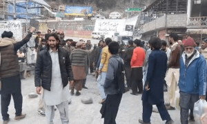 بالاکوٹ: لوڈ شیڈنگ کیخلاف درزی اور دیگر تاجر سڑکوں پر آگئے