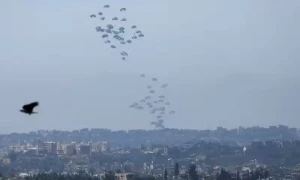 Israel attacks on people in Gaza after food distribution