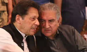 سائفر کیس : عمران خان اور محمود قریشی کی سزا کیخلاف اپیل پر سماعت آج بھی ہوگی