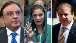 نواز، زرداری اور مریم پر خیبرپختونخوا میں کون سے مقدمات ہیں؟