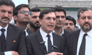 بیرسٹر گوہر نے سینیٹ کیلئے پی ٹی آئی کے حتمی امیدواروں کا اعلان کردیا