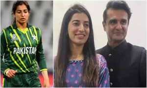خاتون کرکٹر عالیہ ریاض کی منگی کرکٹ اسٹار کے چھوٹے بھائی سے ہوگئی