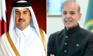 وزیراعظم کا امیر قطر سے ٹیلی فونک رابطہ، عیدالفطر کی مبارکباد