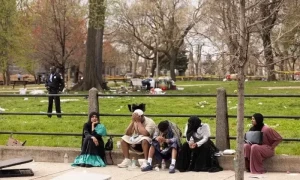 Three wounded in shooting at US party for Eid