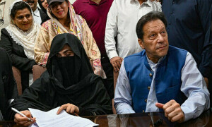 عدت نکاح کیس: عمران خان، بشری بی بی کی سزا کے خلاف اپیلوں پر سماعت 24 اپریل تک ملتوی