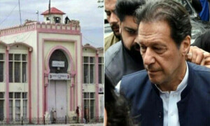 Courtroom layout modified as reporters barred from speaking with Imran Khan