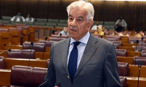 پی ٹی آئی قیادت ملک دشمن ہے،یہ ملک میں انارکی چاہتے ہیں، خواجہ آصف