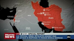 Israel launches missile attack on Iran