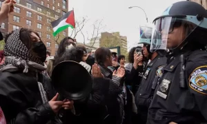 Over 100 pro-Palestinian protesters arrested from New York&rsquo;s Columbia campus