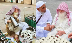 40 سال تک مدینہ آنے والے مسلمانوں کو کھجوریں، پانی پلانے والے شیخ انتقال کر گئے