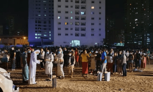 بارشوں کے بعد دبئی میں پراسرار طور پر عمارتیں ہلنے لگیں