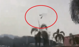 ملیشئین نیوی کے 2 ہیلی کاپٹر آپس میں ٹکرا گئے، 10 ہلاک، ویڈیو وائرل