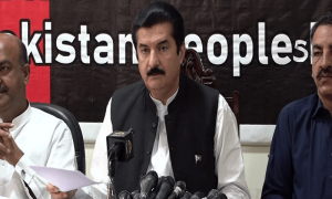 فضل الرحمان شکست کا بدلہ عوام سے نہ لیں، بات چیت کا راستہ اپنائیں، فیصل کنڈی