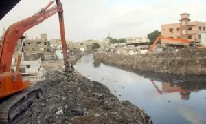 Fact check: Did DMC team fall into Karachi&rsquo;s Gujjar Nullah