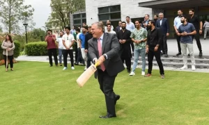 US envoy hosts Pakistan cricket team ahead of T20 World Cup