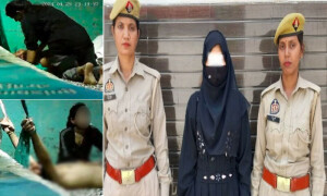 شوہر کو باندھ کر جسم کے مخصوص حصے جلانے اور کاٹنے کی کوشش کرنے والی جلاد بیوی گرفتار