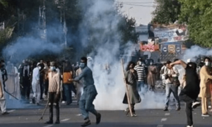 چیف آرگنائزر ایکس سروس مین کا پی ٹی آئی کو دہشت گرد قرار دیکر پابندی لگانے کا مطالبہ